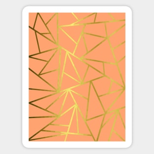 CORAL Design Geometric Pattern Sticker